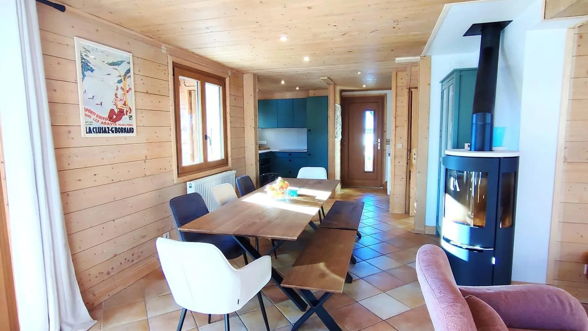 Chalet Savoyard Cottage With Terrace On The Snow Front La Clusaz France